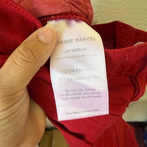 Etienne Marcel Zip Cuff Skinny Jeans Size 27 - Picture 10 of 10